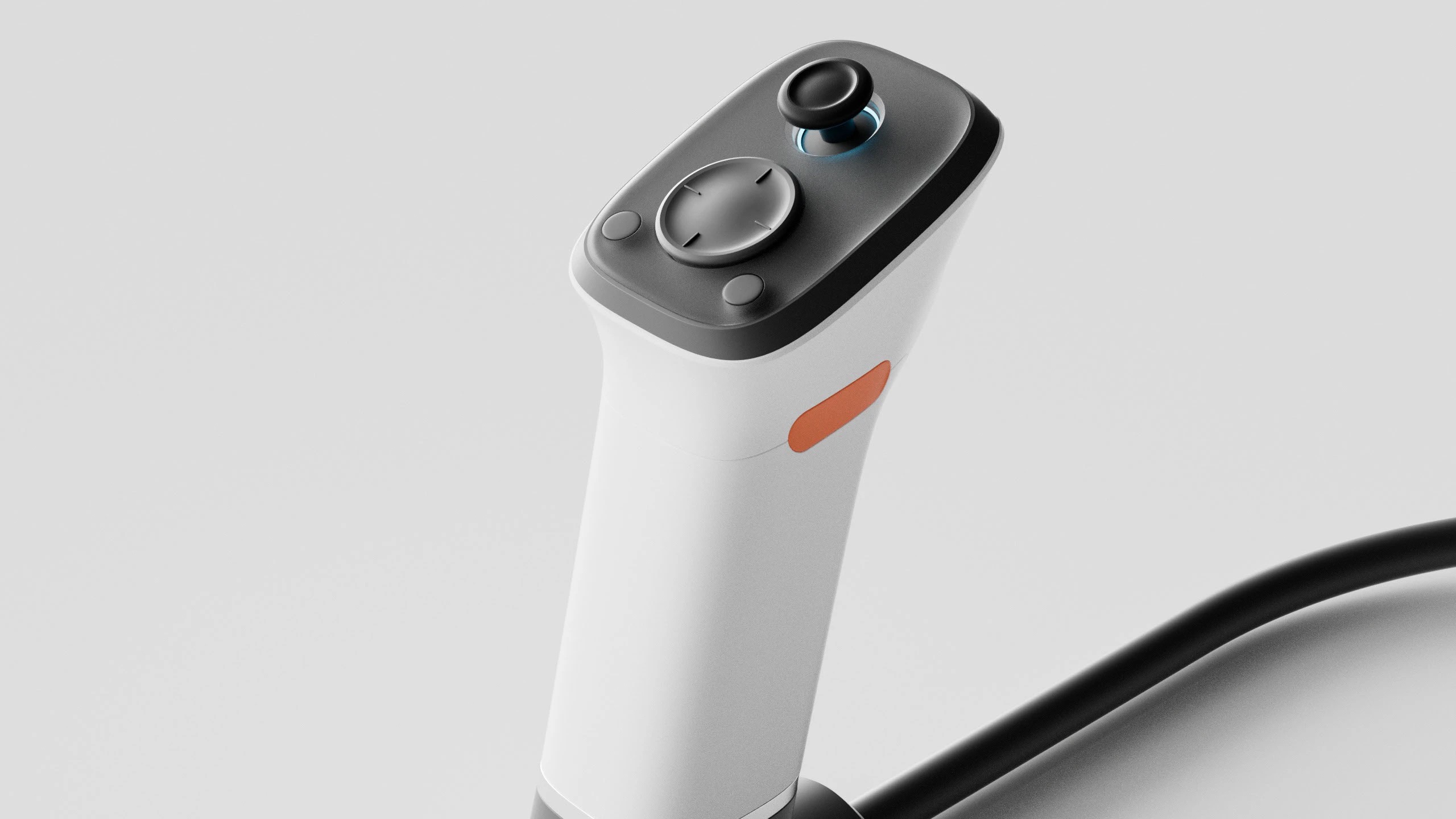 Detachable modular disposable endoscope visual