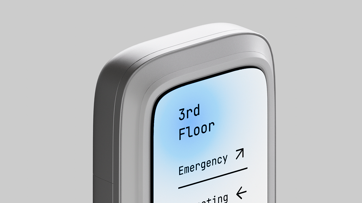 AI hospital monitoring detail visual