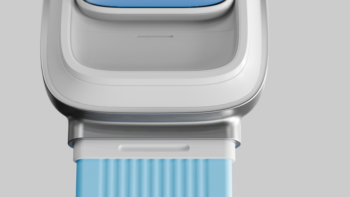 AI hospital monitoring detail visual